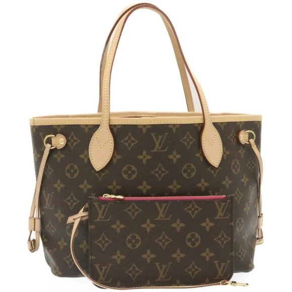 LOUIS VUITTON Monogram Neverfull PM Tote Bag M40155 LV Auth am452bSAV - Picture 1 of 16